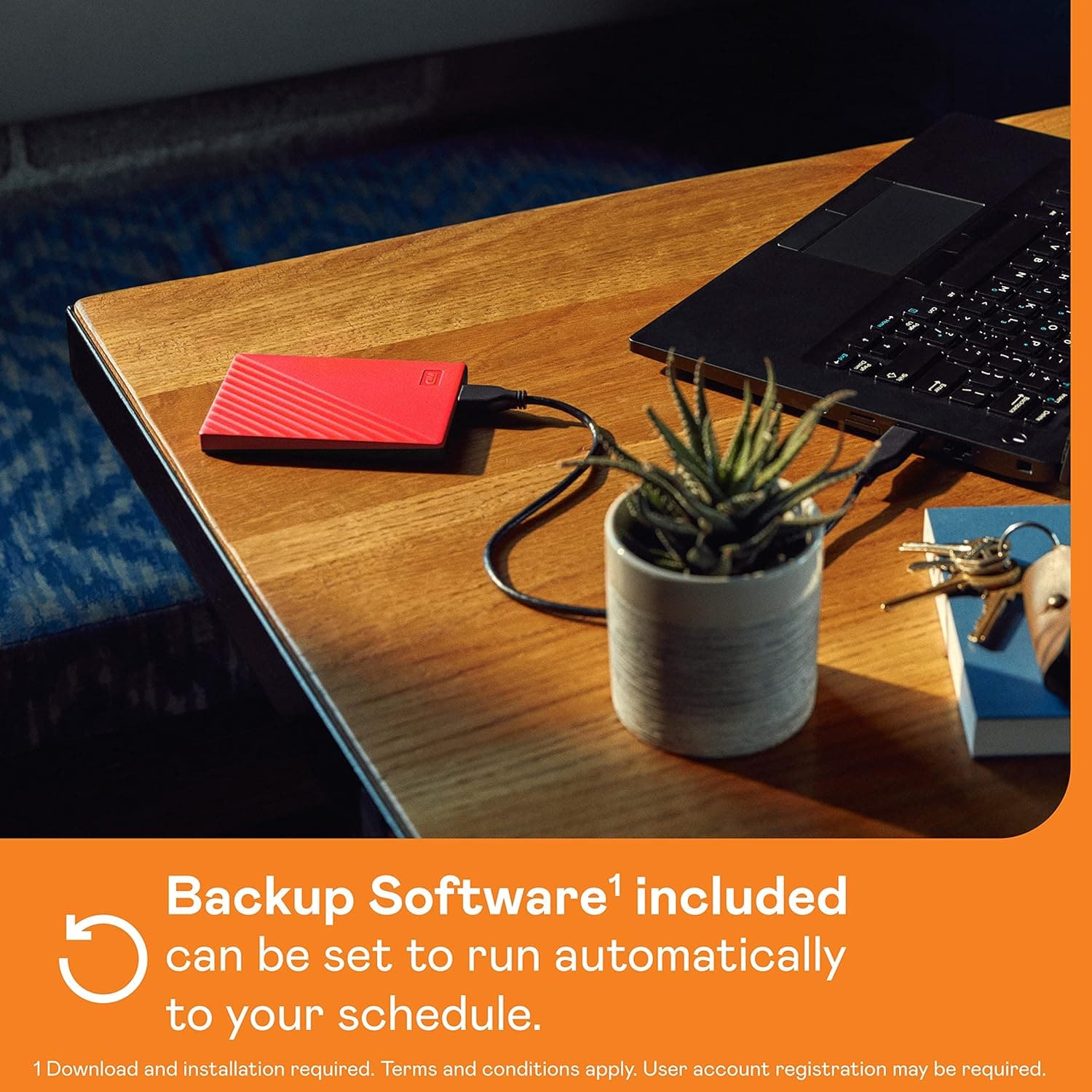 Buy Alann Trading Limited,WD 4 TB My Passport Portable HDD USB 3.0 with software for device management, backup and password protection - Red - Works with PC, Xbox and PS4 - Gadcet | UK | London | Scotland | Wales| Near Me | Cheap | Pay In 3 | External hard drives