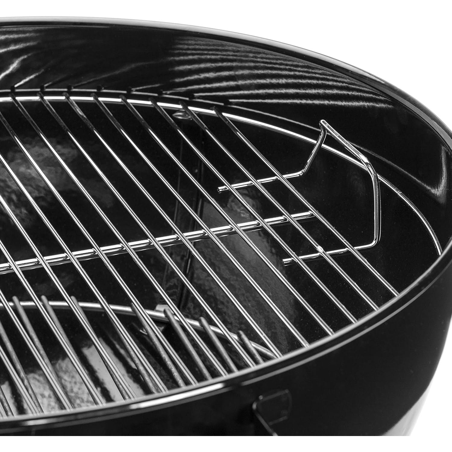 Buy Weber,Weber Original Kettle Charcoal Grill Barbecue, 57cm E-5710 BBQ Grill with Lid Cover, Thermometer, Stand & Wheels Freestanding Outdoor Oven & Cooker with Porcelain-Enamelled Bowl - Black - Gadcet UK | UK | London | Scotland | Wales| Near Me | Cheap | Pay In 3 | Outdoor Grills