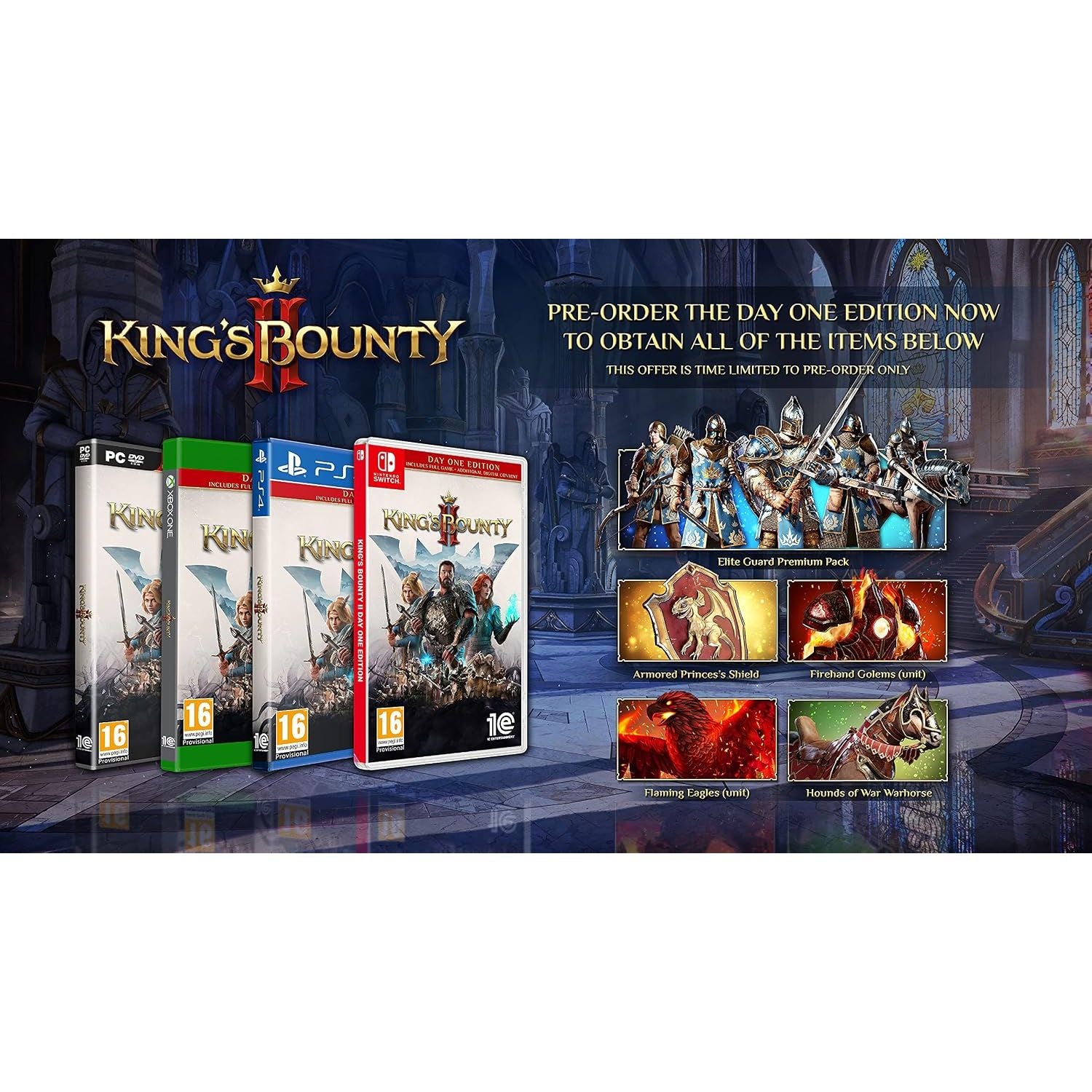 King's Bounty II - Day One Edition (Nintendo Switch)