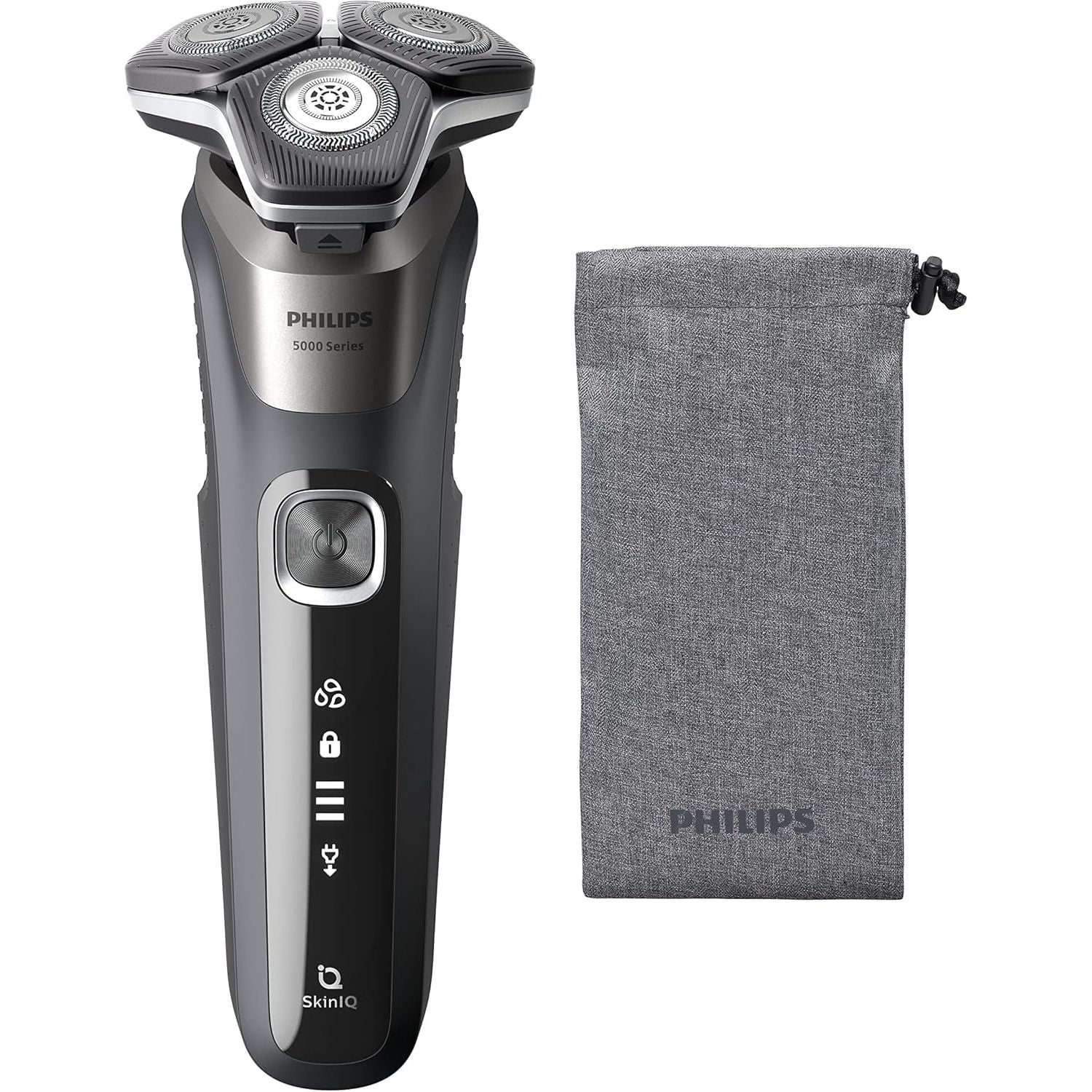 Buy Gadcet UK,Philips Shaver Series 5000 – Wet & Dry Rechargeable Electric Shaver (with Soft Pouch) - Gadcet UK | UK | London | Scotland | Wales| Near Me | Cheap | Pay In 3 | Rotary Electric Razors