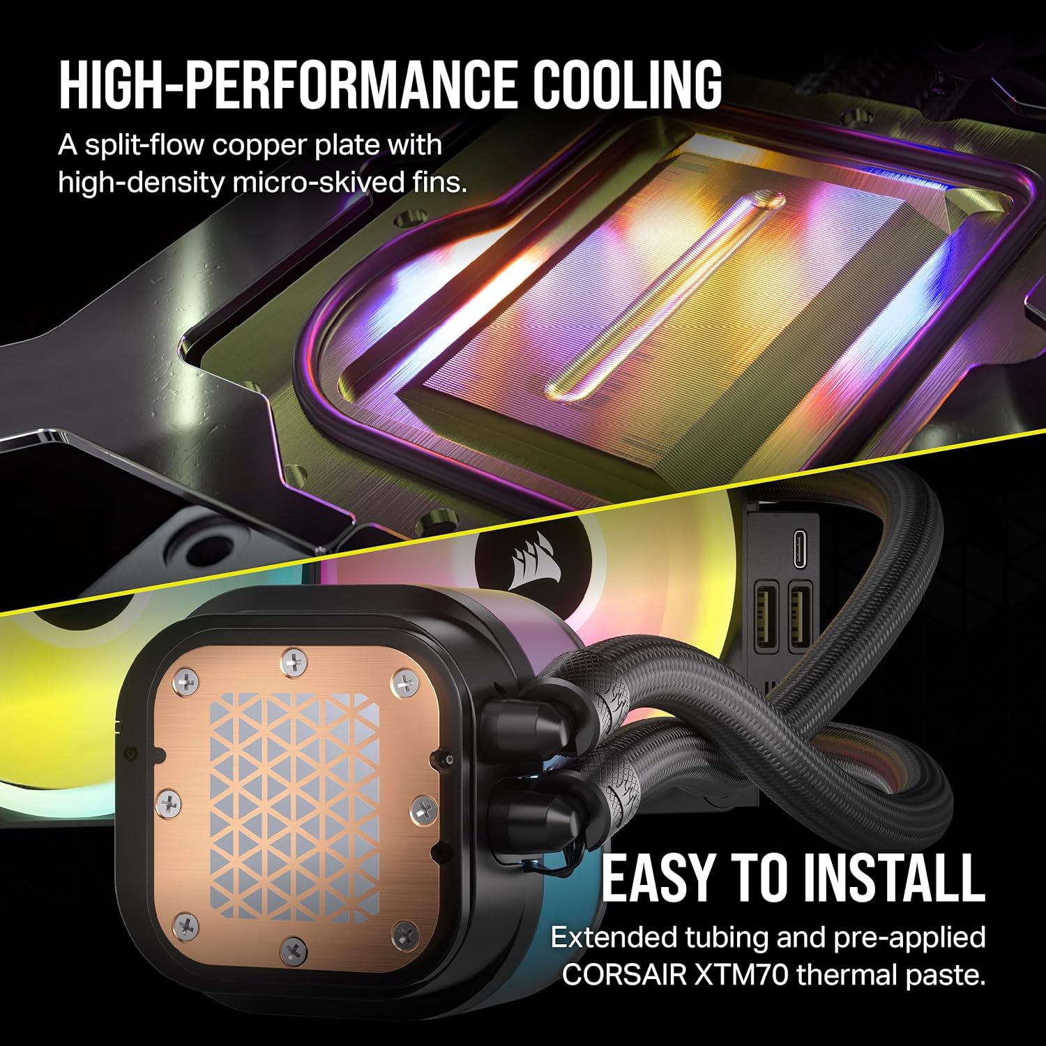 Buy Corsair,Corsair iCUE LINK H150i RGB – 360mm Liquid CPU Cooler with QX120 RGB Fans and iCUE LINK System Hub – Black - Gadcet UK | UK | London | Scotland | Wales| Near Me | Cheap | Pay In 3 | Computer System Cooling Parts