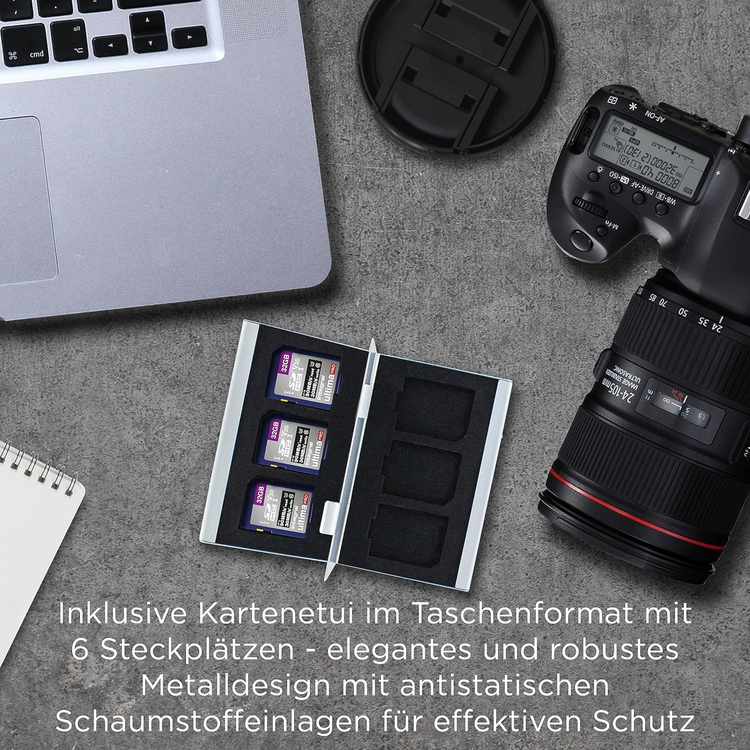 Buy Integral,Integral 32GB 3-Pack SD Cards with 6-Slot Protective Metal Case - 4K Ultra-HD, V30 UHS-I U3, Up to 90MB/s Read Speed, Class 10 - Gadcet UK | UK | London | Scotland | Wales| Near Me | Cheap | Pay In 3 | Memory Card