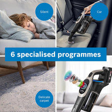 Bosch Unlimited 10 BBS1041GGB Cordless Vacuum – 80min Runtime, MicroClean Tech, Sensor & TFT Display – Greige