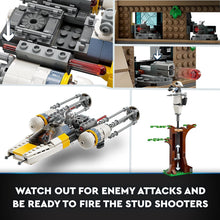 LEGO Star Wars: A New Hope Yavin 4 Rebel Base Set with 10 Minifigures including Luke Skywalker, Princess Leia, Chewbacca, plus 2 Droid Figures, Y-Wing Starfighter and Command Room 75365 - 6