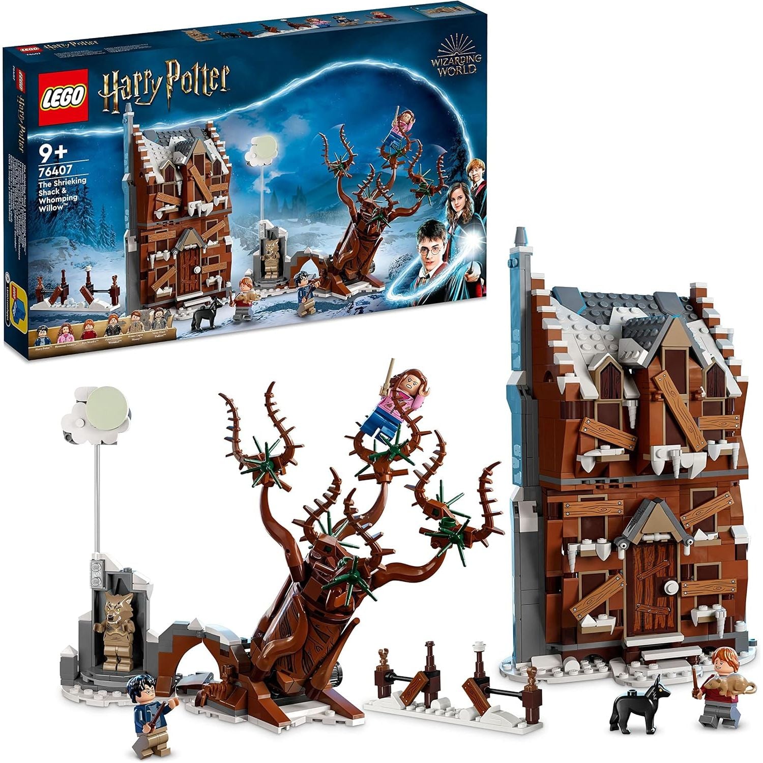 Buy LEGO,LEGO Harry Potter The Shrieking Shack & Whomping Willow Set (76407) – 2-in-1 Wizarding World Toy with 6 Minifigures, Prisoner of Azkaban Theme, Gift for Kids - Gadcet UK | UK | London | Scotland | Wales| Near Me | Cheap | Pay In 3 | Interlocking Blocks
