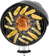 Buy Weber,Weber Original Kettle Charcoal Grill Barbecue, 57cm E-5710 BBQ Grill with Lid Cover, Thermometer, Stand & Wheels Freestanding Outdoor Oven & Cooker with Porcelain-Enamelled Bowl - Black - Gadcet UK | UK | London | Scotland | Wales| Near Me | Cheap | Pay In 3 | Outdoor Grills