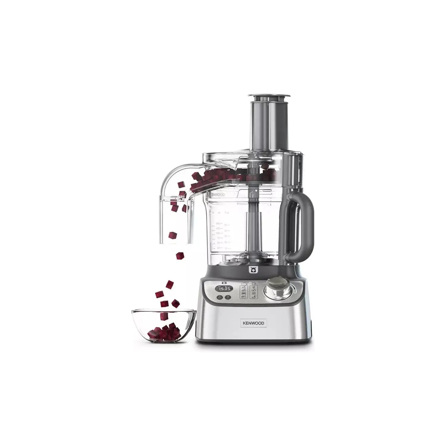 Buy Kenwood,Kenwood MultiPro Express Weigh Food Processor, 8 Processing Tools, Variable Speed with Pulse Function, Integrated Digital Scales, Capacity 3L - Gadcet UK | UK | London | Scotland | Wales| Near Me | Cheap | Pay In 3 | Kitchen & Dining