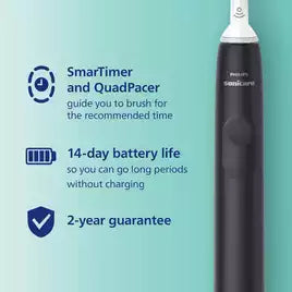 Buy Philips,Philips Sonicare Series 3100 Electric Toothbrush - Black - Gadcet UK | UK | London | Scotland | Wales| Near Me | Cheap | Pay In 3 | Electric Toothbrushes