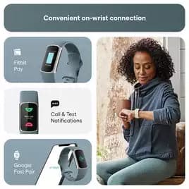 Buy Fitbit,Fitbit Charge 5 Fitness Tracker - Platinum / Blue - Advanced Health Tracker with GPS, Stress & Readiness Scores, Vibrant Display & 7-Day Battery. - Gadcet UK | UK | London | Scotland | Wales| Ireland | Near Me | Cheap | Pay In 3 | Watches