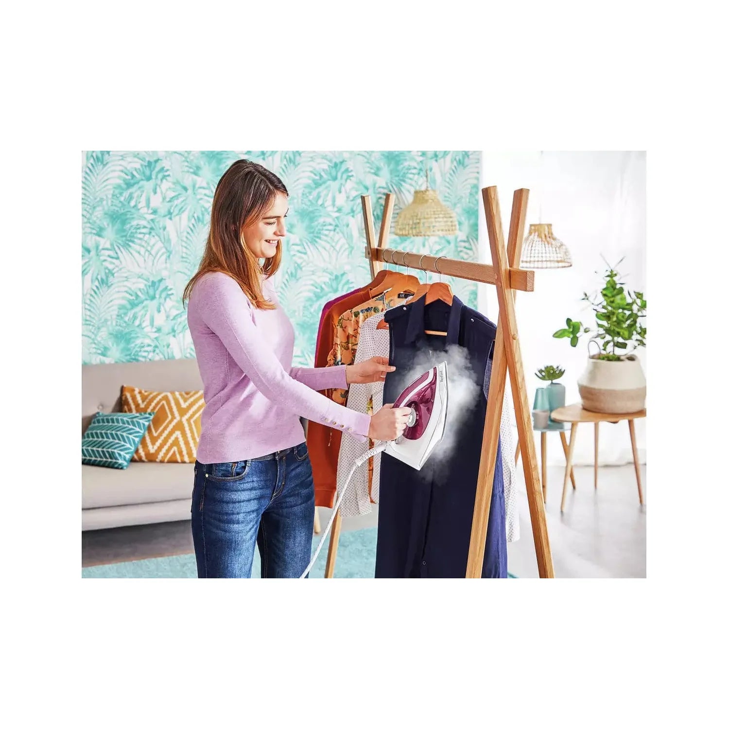 Buy Tefal,Tefal SV6110 Express Essential Steam Generator Iron - Gadcet.com | UK | London | Scotland | Wales| Ireland | Near Me | Cheap | Pay In 3 | Smart Home