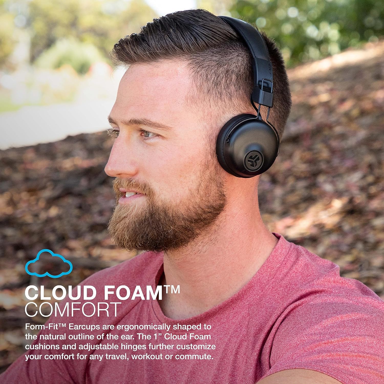 Buy JLab,JLab Studio Wireless Headphones, Bluetooth Headphones with 30+ Hour Playtime and Custom EQ3 Sound, On-Ear Headphones with Mic, Black - Gadcet UK | UK | London | Scotland | Wales| Near Me | Cheap | Pay In 3 | Headphones
