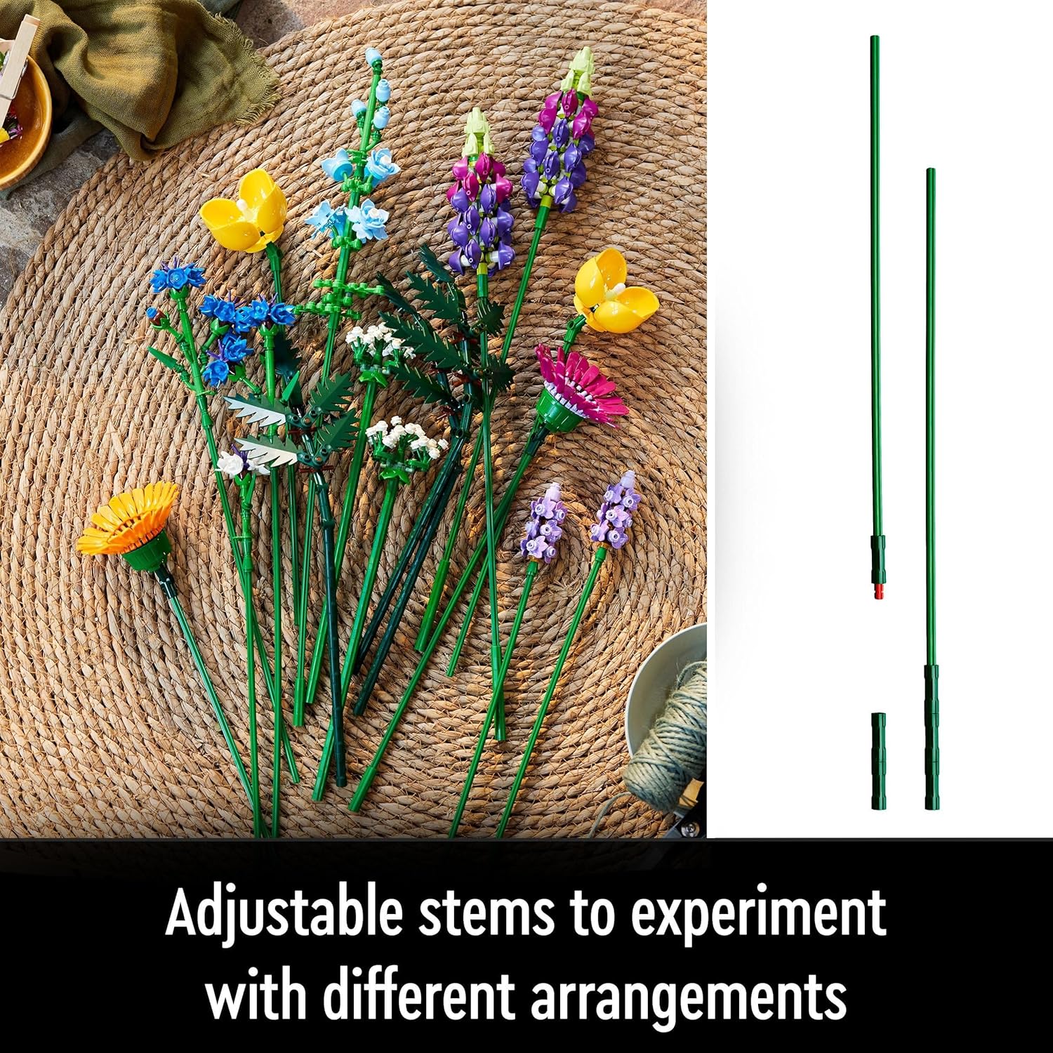 Buy LEGO,LEGO Botanicals Wildflower Bouquet Set – Artificial Flowers Building Kit (Set 10313) - Gadcet UK | UK | London | Scotland | Wales| Near Me | Cheap | Pay In 3 | Construction Set Toys