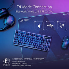 Buy ASUS,ASUS ROG Azoth 75% Wireless DIY Custom Gaming Keyboard, OLED display, Gasket-Mount, Three-Layer Dampening, Hot-Swappable ROG NX Red Switches & Keyboard Stabilizers, PBT Keycaps, RGB-Black, - Gadcet.com | UK | London | Scotland | Wales| Ireland | Near Me | Cheap | Pay In 3 | Keyboards