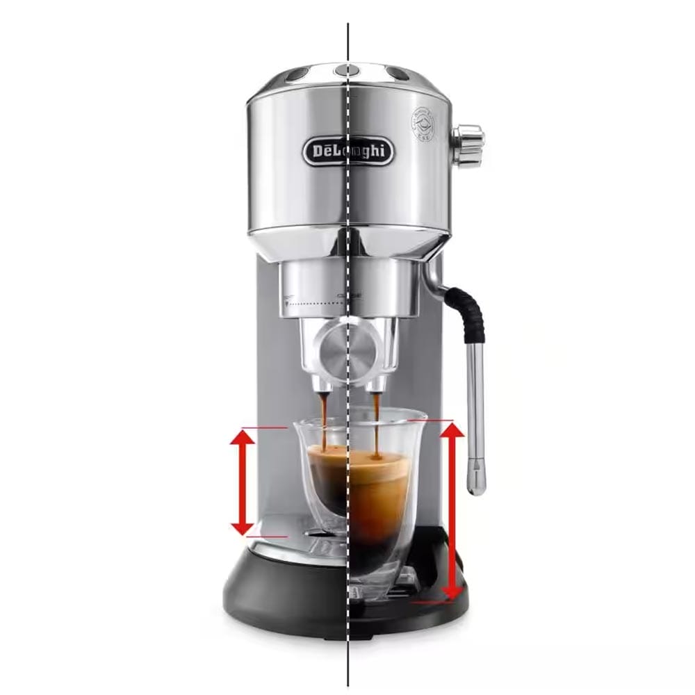 Buy De'Longhi,De'Longhi EC885.M Dedica Arte Espresso Coffee Machine – Stainless Steel - Gadcet UK | UK | London | Scotland | Wales| Near Me | Cheap | Pay In 3 | Coffee Makers & Espresso Machines