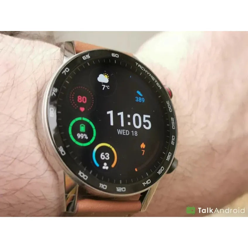 Buy Honor,Honor MagicWatch 2 46mm Flax Brown - Gadcet.com | UK | London | Scotland | Wales| Ireland | Near Me | Cheap | Pay In 3 | smart watch