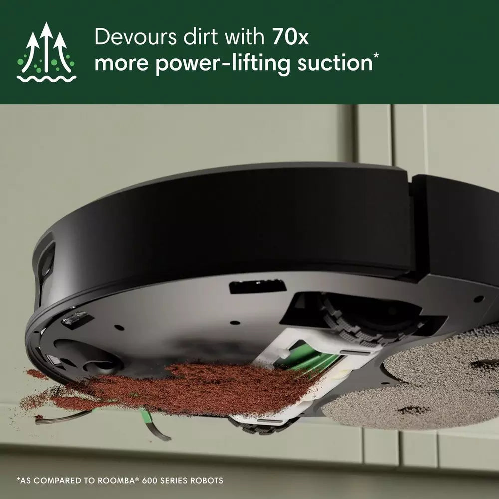 Buy iRobot,iRobot Roomba® 505 Combo + AutoWash Dock Robot Vacuum Cleaner with Mop Function (Black) - Gadcet UK | UK | London | Scotland | Wales| Near Me | Cheap | Pay In 3 | Vaccum Cleaner