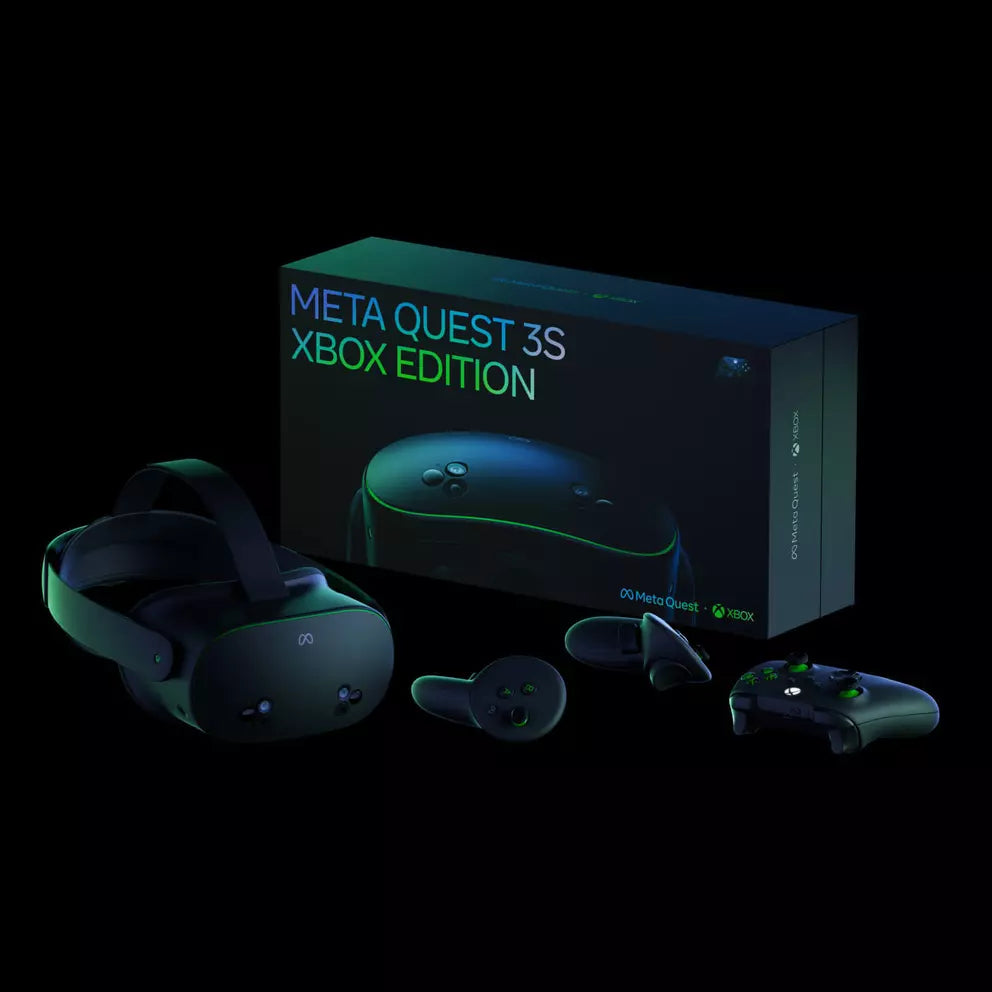 Buy Meta,Meta Quest 3S Xbox Edition VR Headset – 128GB, with Controllers - Gadcet UK | UK | London | Scotland | Wales| Near Me | Cheap | Pay In 3 | Video Game Consoles