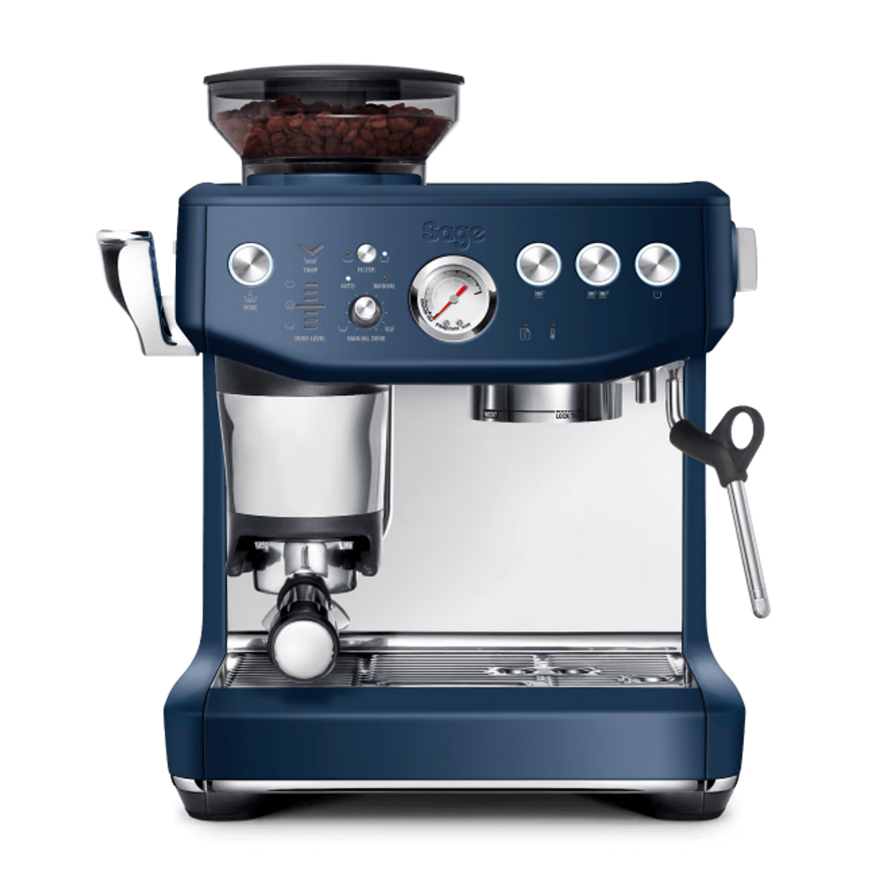 Buy Sage,Sage Barista Express Impress Coffee Machine (SES876DBL4GUK1) - Blue - Gadcet UK | UK | London | Scotland | Wales| Near Me | Cheap | Pay In 3 | Coffee Makers & Espresso Machines