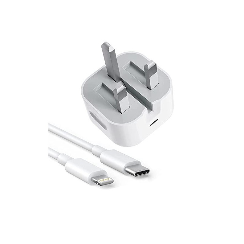 Buy ANG,ANG TC76A PD 20W USB C Adaptor With USB C to Lightning Cable Kit For iPhone - Gadcet UK | UK | London | Scotland | Wales| Near Me | Cheap | Pay In 3 | Power Adapters & Chargers