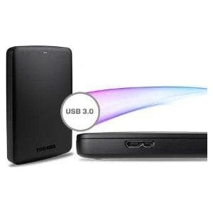 Buy Toshiba,Toshiba Canvio Basics 500GB Portable External Hard Drive 2.5 Inch USB 3.0 - Black - HDTB305EK3AA - Gadcet UK | UK | London | Scotland | Wales| Ireland | Near Me | Cheap | Pay In 3 | Hard Drive Accessories