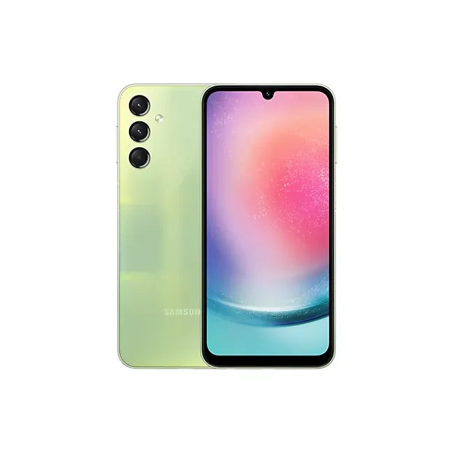 Samsung,Samsung Galaxy A24 4G 128GB Storage, 4GB RAM, Dual SIM - Light Green - Unlocked - International Model - Gadcet.com