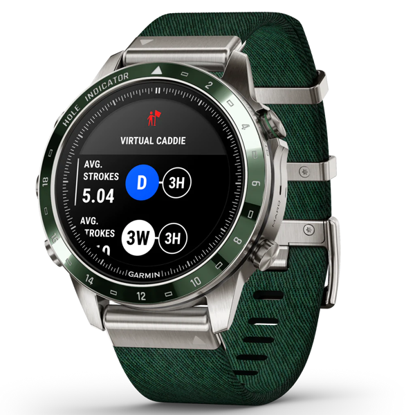 Buy Garmin,Garmin MARQ Golfer Gen 2 46mm Titanium Watch - Green Ceramic Bezel, Strap - Gadcet UK | UK | London | Scotland | Wales| Near Me | Cheap | Pay In 3 | Smart Watches
