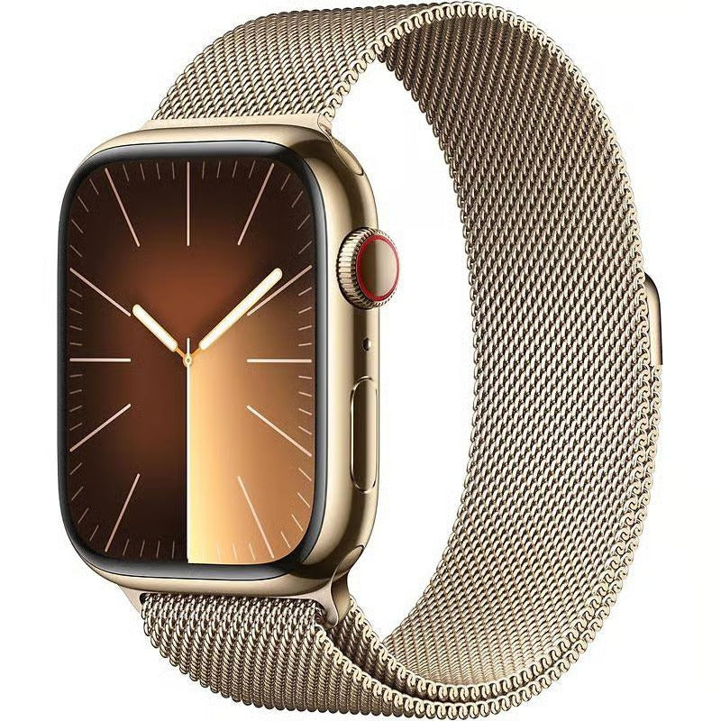Buy Apple,Apple Watch Series 9 (2023) – GPS + Cellular, 45 mm Stainless Steel (Gold) with Milanese Loop (Gold) - Gadcet UK | UK | London | Scotland | Wales| Near Me | Cheap | Pay In 3 | Smart Watch