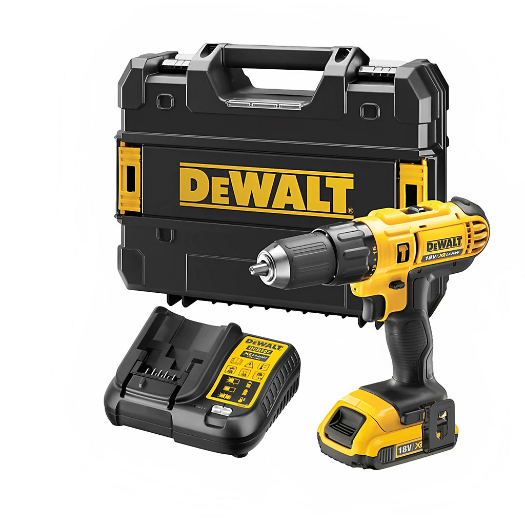Buy Dewalt,DeWalt DCD776D1T-GB XR 18V Cordless Combi Drill – 1x 2.0Ah Battery, Charger & TSTAK Case - Gadcet UK | UK | London | Scotland | Wales| Near Me | Cheap | Pay In 3 | Combi Drills
