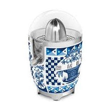 Buy Smeg,Smeg Dolce & Gabbana CJF01DGBUK Mediterraneo Citrus Juicer, Blue/White - Gadcet UK | UK | London | Scotland | Wales| Near Me | Cheap | Pay In 3 | Electric Citrus Juicers