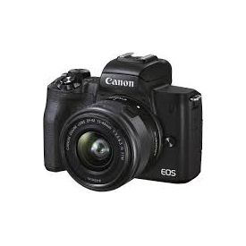 Buy Canon,Canon EOS M50 Kit with EF-M 15-45mm & EF-M 55-200mm Lenses, Black - Gadcet UK | UK | London | Scotland | Wales| Near Me | Cheap | Pay In 3 | Mirrorless Digital Cameras