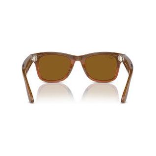 Buy Ray-Ban,Ray-Ban Meta Smart Glasses Wayfarer Large RW 4008 – Shiny Caramel - Gadcet UK | UK | London | Scotland | Wales| Near Me | Cheap | Pay In 3 | Sunglasses