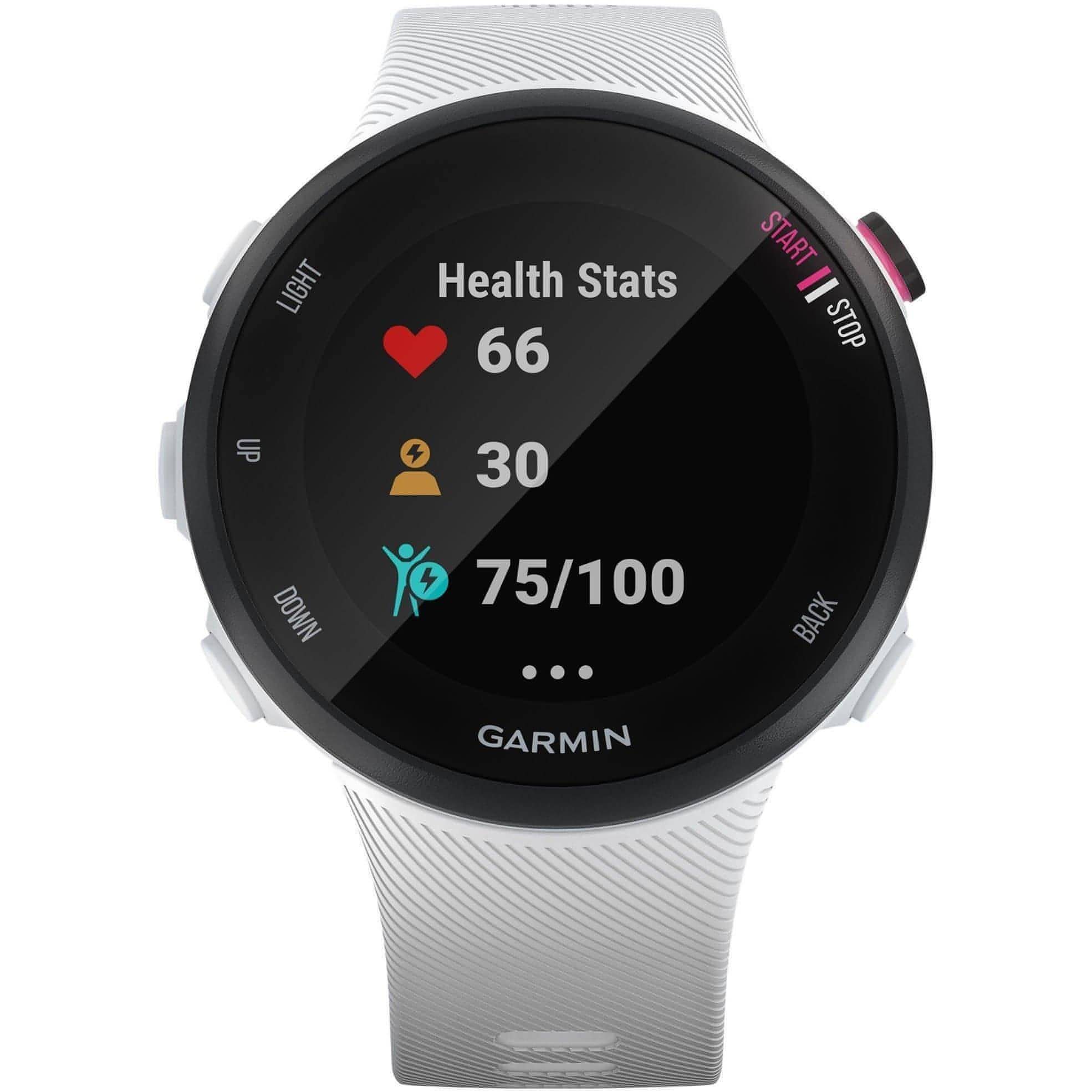 Garmin,Garmin Forerunner 45S Running Watch - White - Gadcet.com