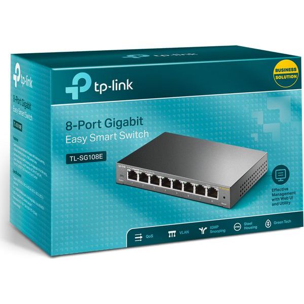 Buy TP-LINK,TP-Link TL-SG108E 8-Port Gigabit Easy Smart Network Switch – Managed Desktop Ethernet Switch - Gadcet UK | UK | London | Scotland | Wales| Near Me | Cheap | Pay In 3 | Gigabit Switches