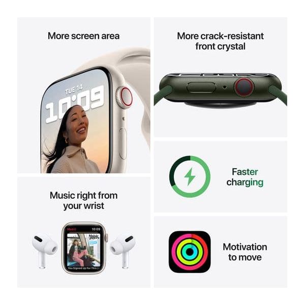 Buy Apple,Apple Watch Nike Series 7 41 mm OLED 4G Black GPS - Gadcet UK | UK | London | Scotland | Wales| Ireland | Near Me | Cheap | Pay In 3 | smartwatch