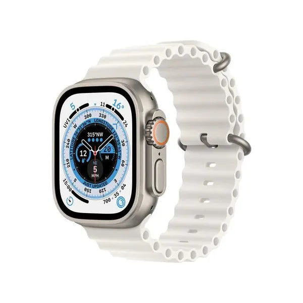 Buy Apple,Apple Watch Ultra (GPS + Cellular), 49mm Titanium Case - Ocean Band - Gadcet UK | UK | London | Scotland | Wales| Near Me | Cheap | Pay In 3 | Smart Watches