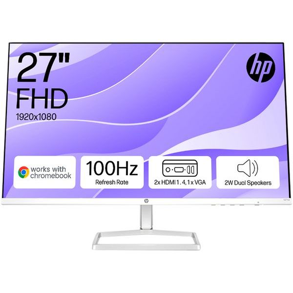Buy HP,HP Series 5 527sa Full HD 27" IPS LCD Monitor - White - Gadcet UK | UK | London | Scotland | Wales| Near Me | Cheap | Pay In 3 | Computer Monitors