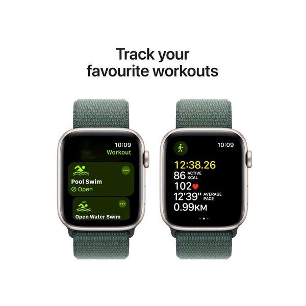 Buy Apple,Apple Watch SE (GPS) 44 mm Starlight Aluminium Case with Lake Green Sport Loop - Gadcet UK | UK | London | Scotland | Wales| Near Me | Cheap | Pay In 3 | Smart Watches