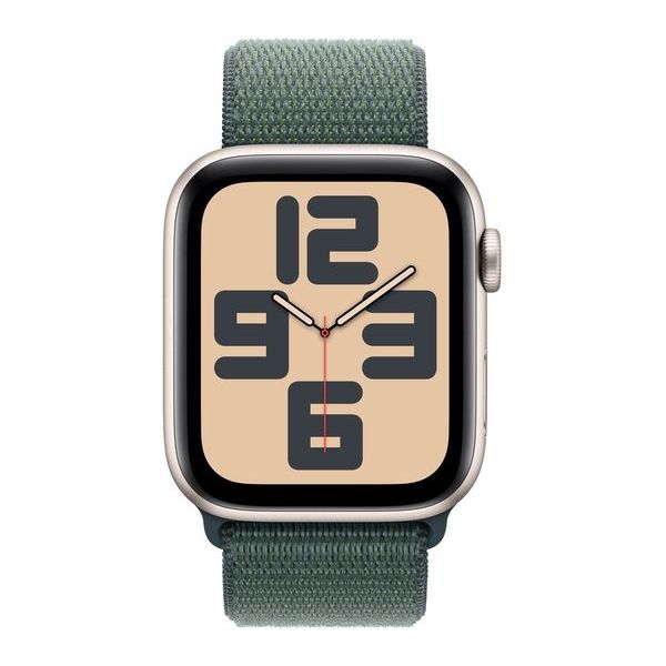 Buy Apple,Apple Watch SE (GPS) 44 mm Starlight Aluminium Case with Lake Green Sport Loop - Gadcet UK | UK | London | Scotland | Wales| Near Me | Cheap | Pay In 3 | Smart Watches
