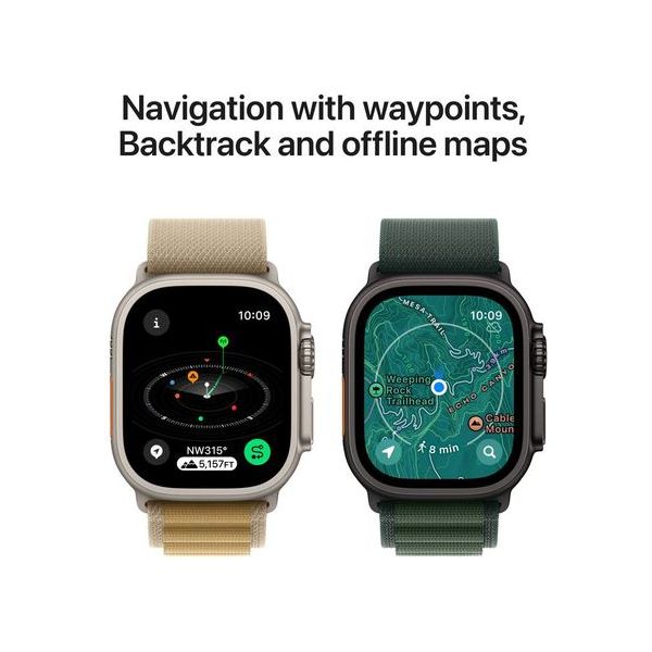 Buy Apple,Apple Watch Ultra 2 (Cellular) 49mm Black Titanium Smart Watch - Gadcet UK | UK | London | Scotland | Wales| Near Me | Cheap | Pay In 3 | Smart Watches
