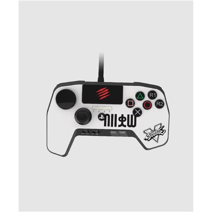 Buy MAD CATZ,Madcatz Street Fighter V Fight Pad Pro - PlayStation 3/4 - Wired Controller - White - Gadcet UK | UK | London | Scotland | Wales| Ireland | Near Me | Cheap | Pay In 3 | Video Game Console Accessories
