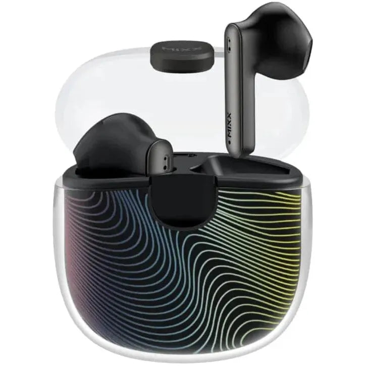 Buy MIXX,MIXX StreamBuds ColourChroma 2 Wireless Earbuds - Black - Gadcet UK | UK | London | Scotland | Wales| Near Me | Cheap | Pay In 3 | On-Ear Headphones