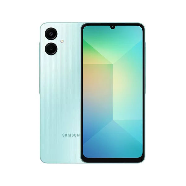 Buy Samsung,Samsung Galaxy A06 128GB 4GB, Dual SIM, Light Green Unlocked SIM Free Smartphone - Gadcet UK | UK | London | Scotland | Wales| Near Me | Cheap | Pay In 3 | Unlocked Mobile Phone