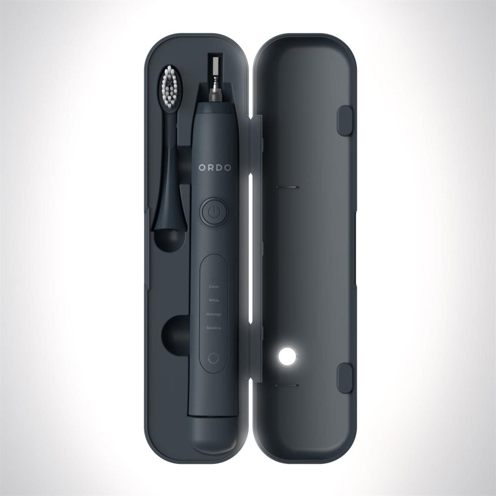 Buy ORDO,Ordo Sonic+ Toothbrush & Travel Case│with 4 Brushing Modes & Soft Bristles│Grey - Gadcet UK | UK | London | Scotland | Wales| Ireland | Near Me | Cheap | Pay In 3 | Health & Beauty