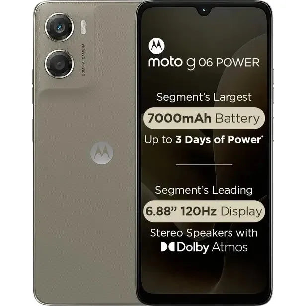 Buy Moto,Moto G06 (4GB RAM + 64GB Storage) – Laurel Oak (SIM-Free / Unlocked) - Gadcet UK | UK | London | Scotland | Wales| Near Me | Cheap | Pay In 3 | Mobile & Smart Phones