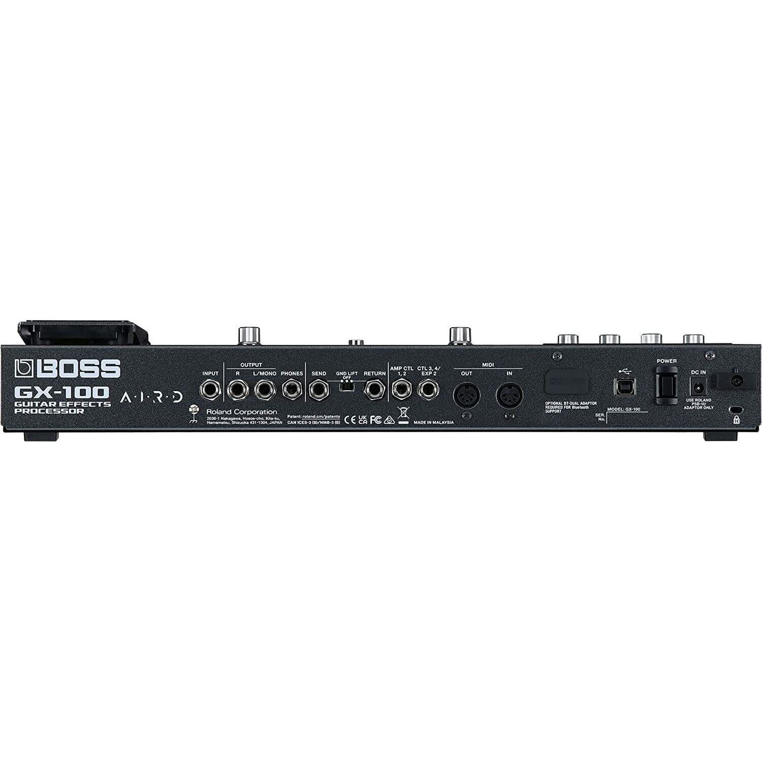 Buy BOSS,Boss GX-100 Multi-Effects Guitar Processor - Black - Gadcet UK | UK | London | Scotland | Wales| Ireland | Near Me | Cheap | Pay In 3 | Audio