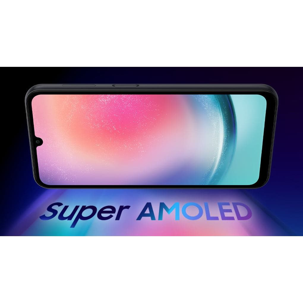 Samsung,Samsung Galaxy A24 4G 128GB Storage, 4GB RAM, Dual SIM - Black - Unlocked - International Model - Gadcet.com