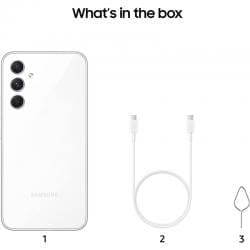 Buy Samsung,Samsung Galaxy A54 5G 128GB Storage, 8GB RAM Dual Sim - Awesome White - Unlocked - International Model - Gadcet.com | UK | London | Scotland | Wales| Ireland | Near Me | Cheap | Pay In 3 | Mobile Phones