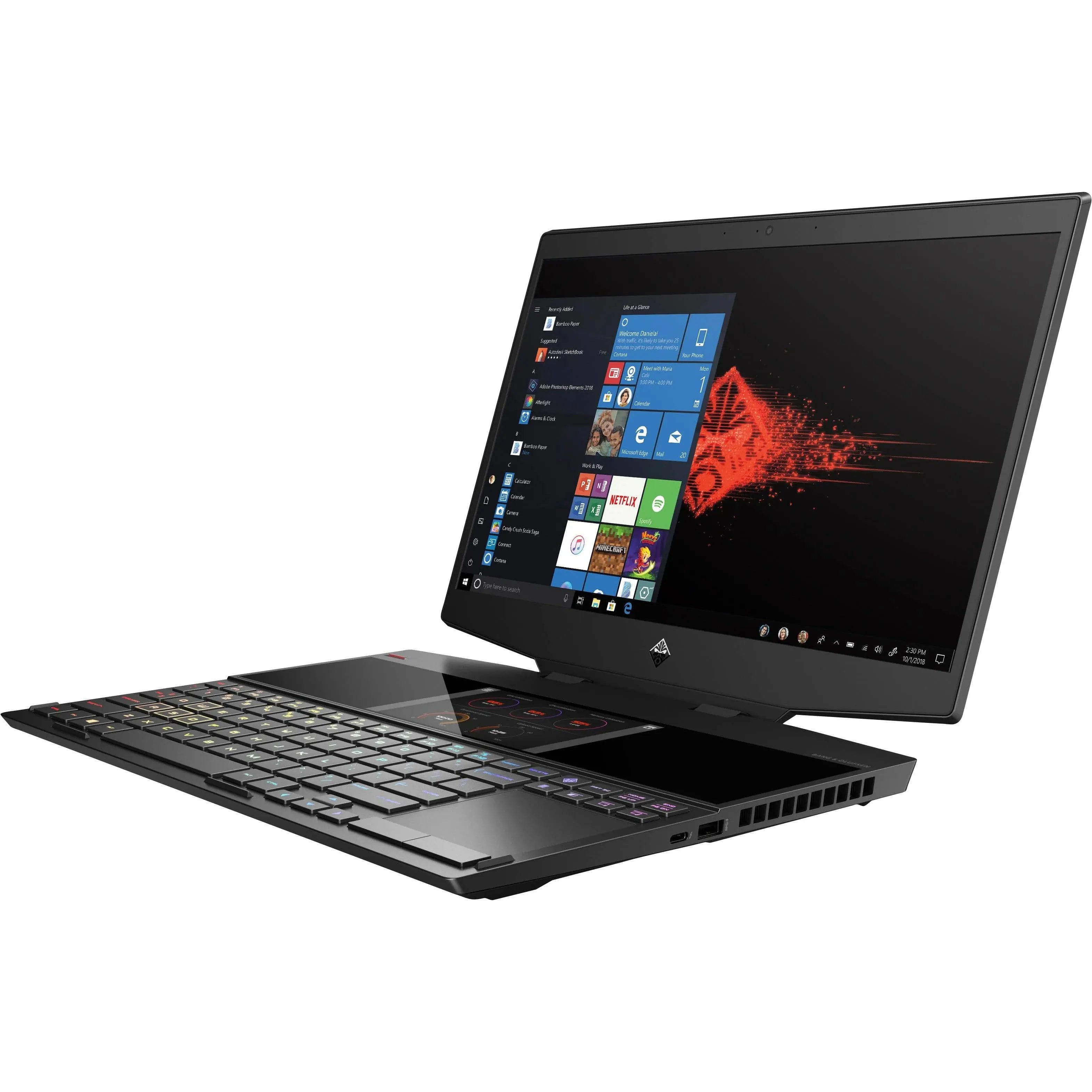 Buy HP,HP OMEN X 15-dg0001na Dual-Screen 15.6" FHD 240Hz Gaming Laptop: Intel Core i7-9750H, 16GB RAM, 512GB SSD, NVIDIA GeForce RTX 2070 (8GB), Windows 10 Home, Black - Gadcet UK | UK | London | Scotland | Wales| Ireland | Near Me | Cheap | Pay In 3 | Laptops