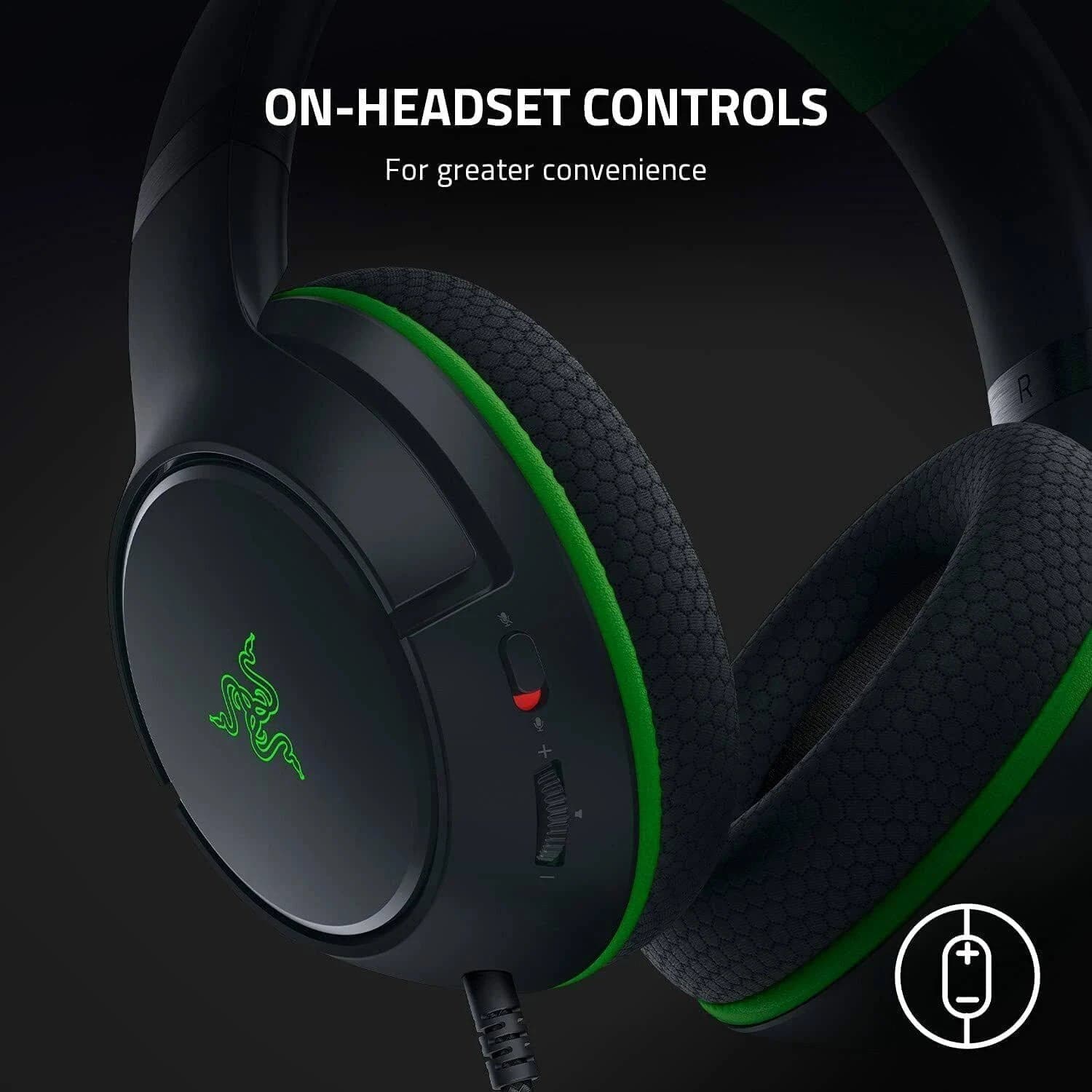 Buy Razer,Razer Kaira X - Wired Headset for Xbox Series - Black - Gadcet UK | UK | London | Scotland | Wales| Ireland | Near Me | Cheap | Pay In 3 | Headphones & Headsets