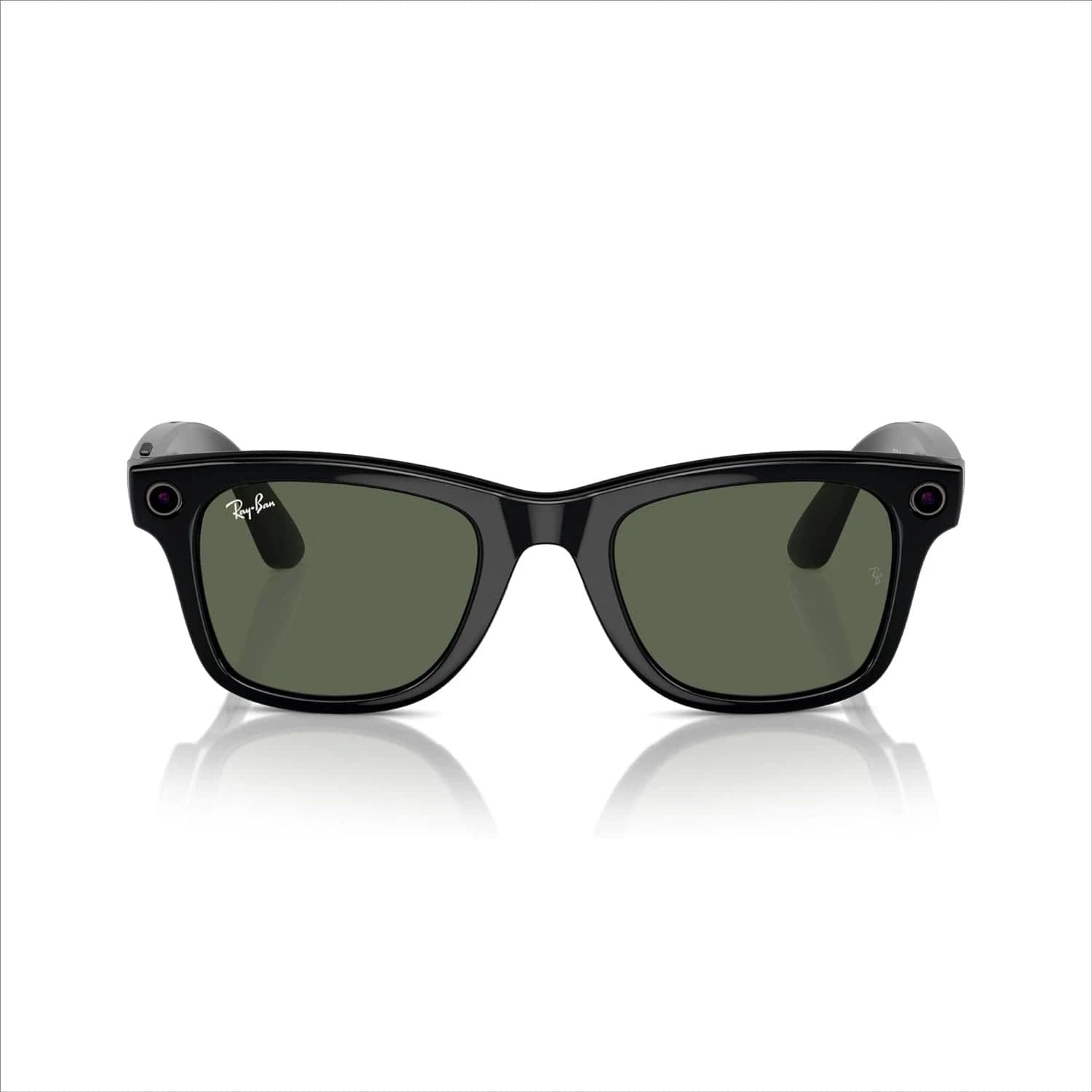 Buy Ray-Ban,Ray-Ban - Meta Wayfarer Smart Glasses - Shiny Black - Plano G15 Green - Gadcet UK | UK | London | Scotland | Wales| Ireland | Near Me | Cheap | Pay In 3 | Sunglasses